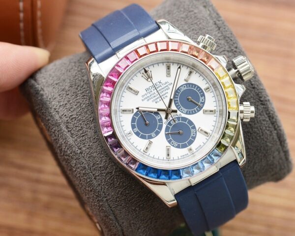 Rolex Cosmograph Daytona 40mm Silver Toned For Men