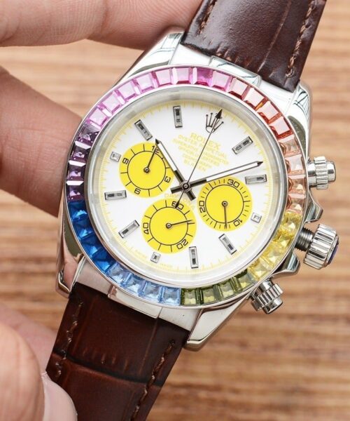 Rolex Cosmograph Daytona 40mm Silver Toned For Men