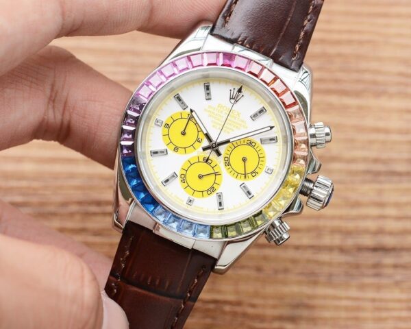 Rolex Cosmograph Daytona 40mm Silver Toned For Men