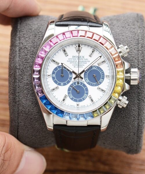 Rolex Cosmograph Daytona 40mm Silver Toned For Men