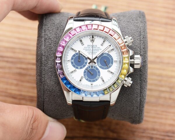 Rolex Cosmograph Daytona 40mm Silver Toned For Men