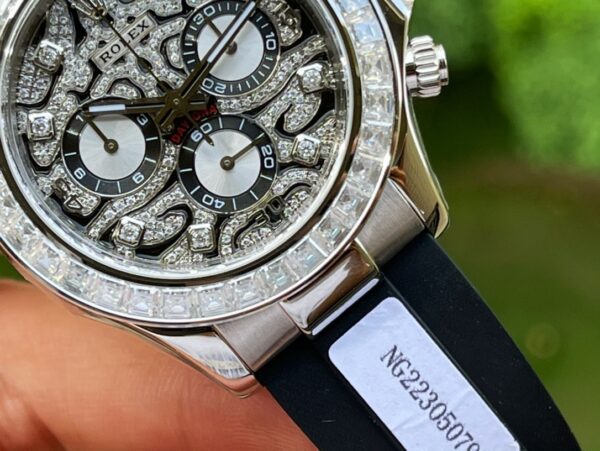 Rolex Cosmograph Daytona 40mm Silver Toned For Men