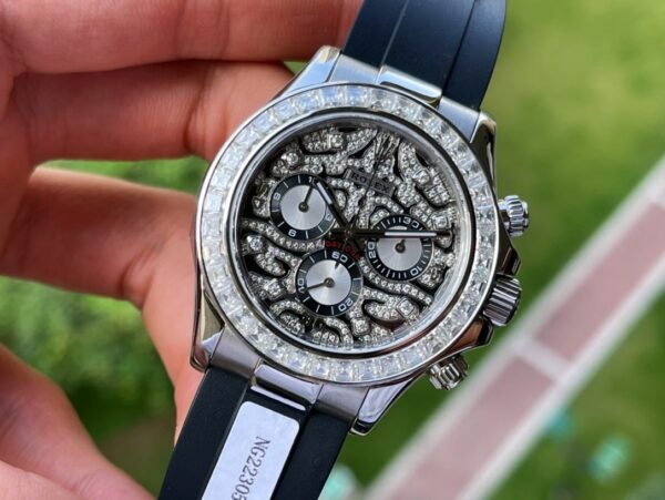 Rolex Cosmograph Daytona 40mm Silver Toned For Men