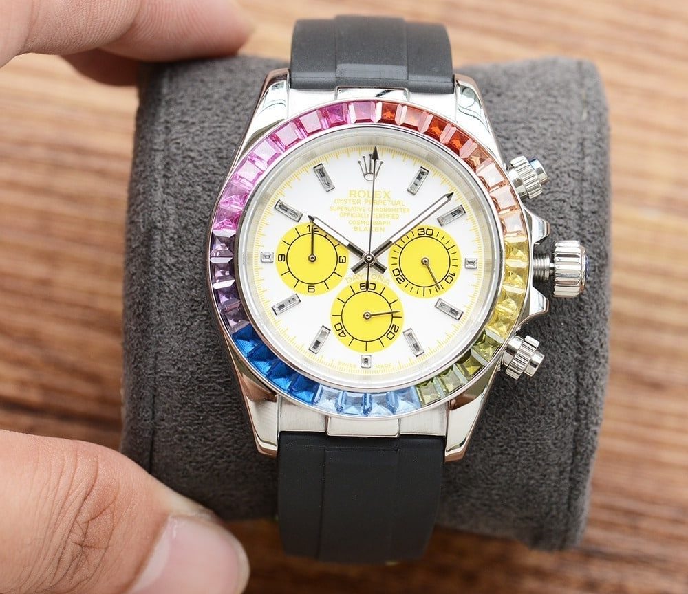 Rolex Cosmograph Daytona 40mm Silver Toned For Men