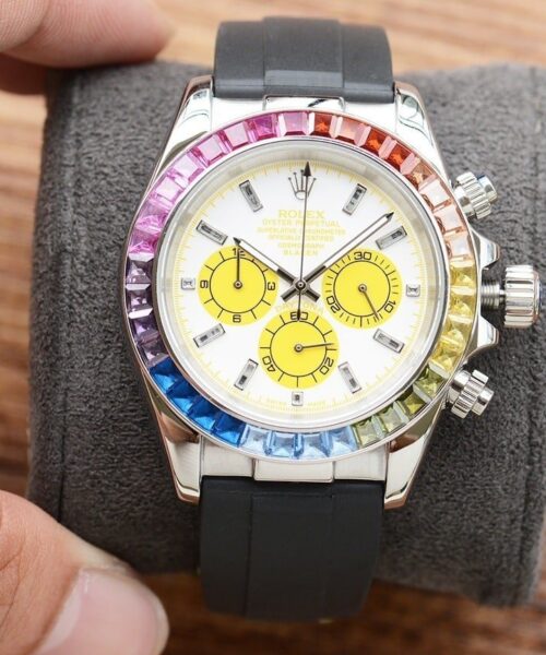 Rolex Cosmograph Daytona 40mm Silver Toned For Men