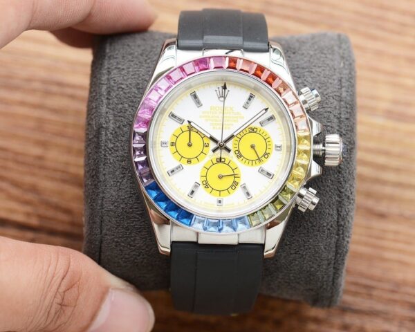 Rolex Cosmograph Daytona 40mm Silver Toned For Men