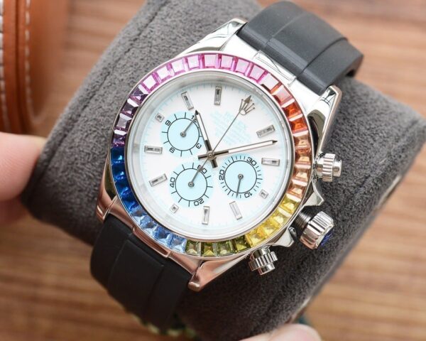 Rolex Cosmograph Daytona 40mm Silver Toned For Men