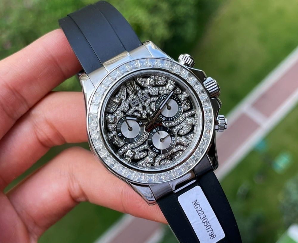 Rolex Cosmograph Daytona 40mm Silver Toned For Men