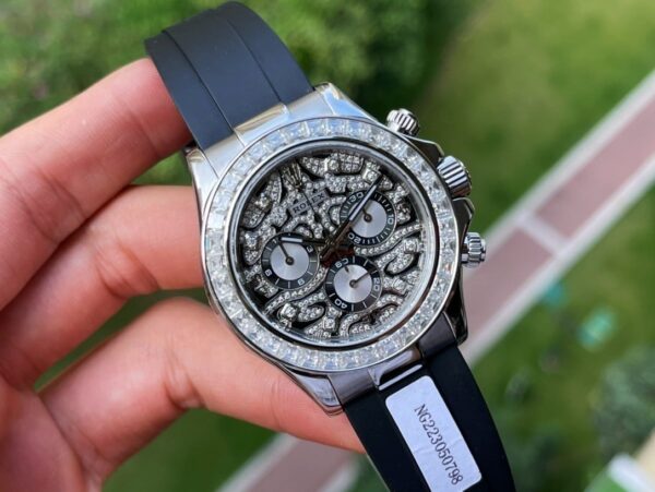 Rolex Cosmograph Daytona 40mm Silver Toned For Men