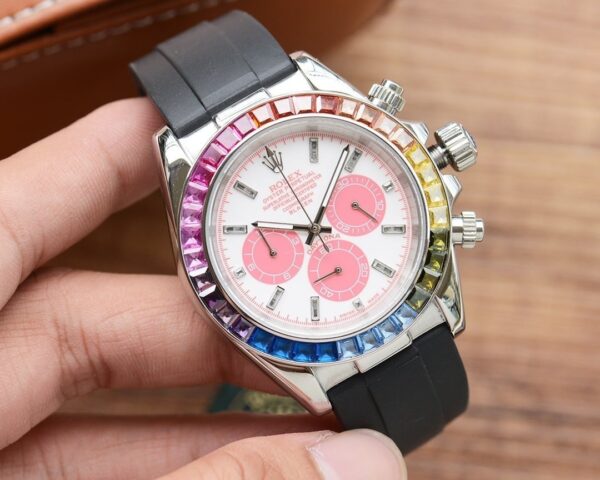 Rolex Cosmograph Daytona 40mm Silver Toned For Men