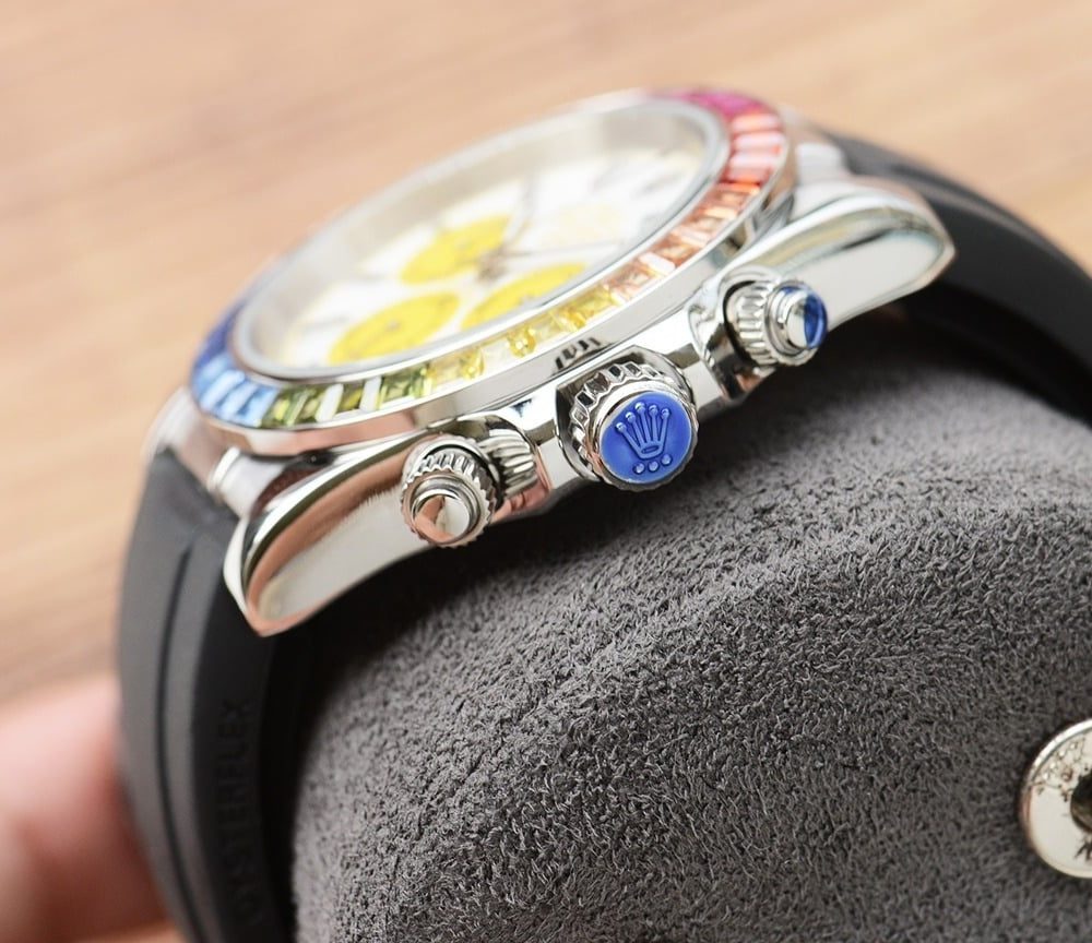 Rolex Cosmograph Daytona 40mm Silver Toned For Men