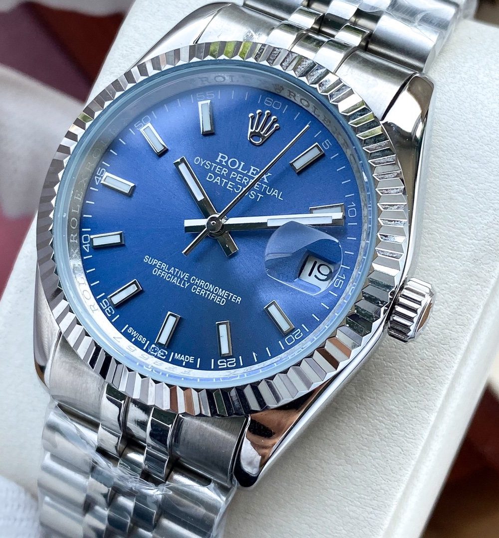 Rolex Datejust 36 Silver Toned For Men