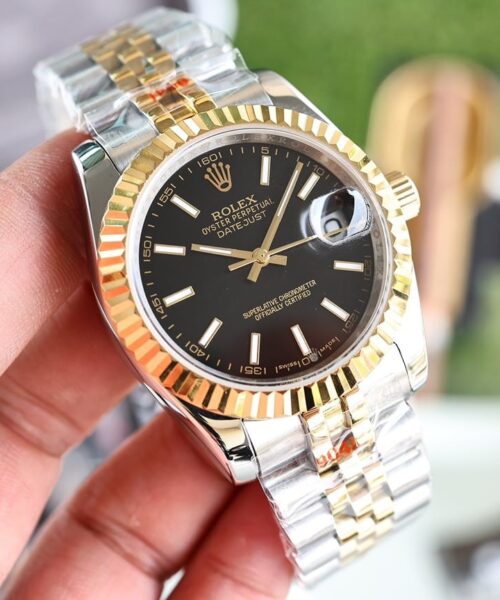 Rolex Datejust 36mm Silver Toned For Men 179174