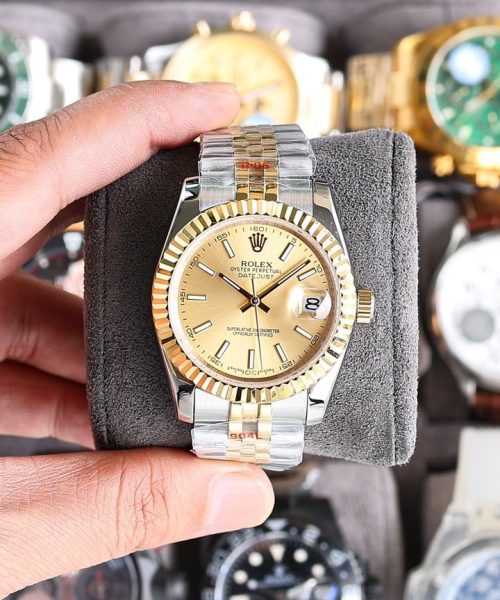 Rolex Datejust 36mm Silver Toned For Men 179174