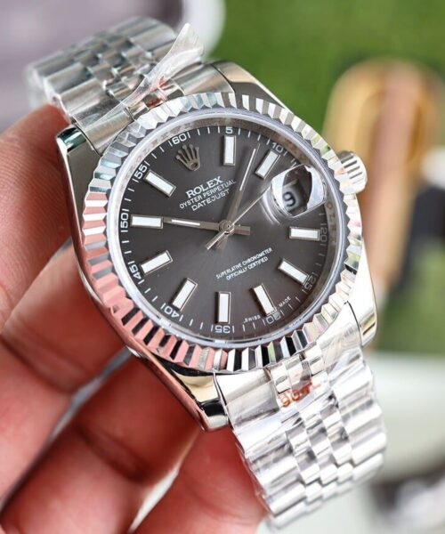 Rolex Datejust 36mm Silver Toned For Men 179174