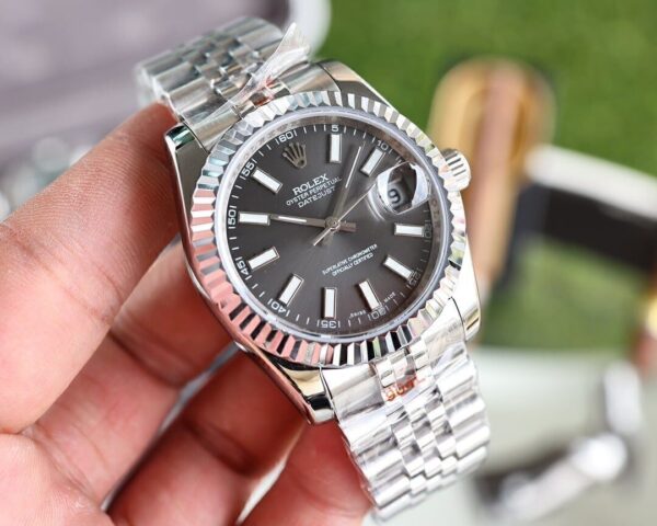 Rolex Datejust 36mm Silver Toned For Men 179174