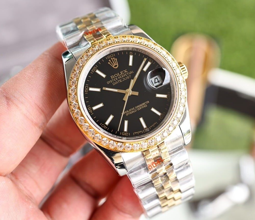 Rolex Datejust 36mm Silver Toned For Men 179174