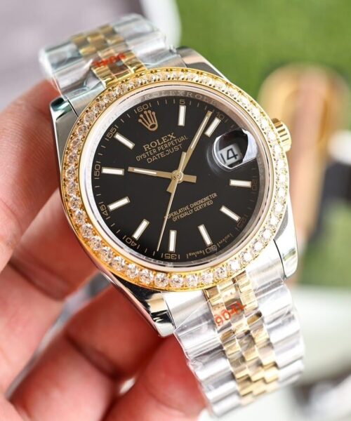 Rolex Datejust 36mm Silver Toned For Men 179174