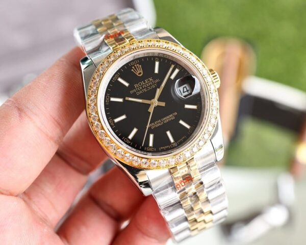 Rolex Datejust 36mm Silver Toned For Men 179174
