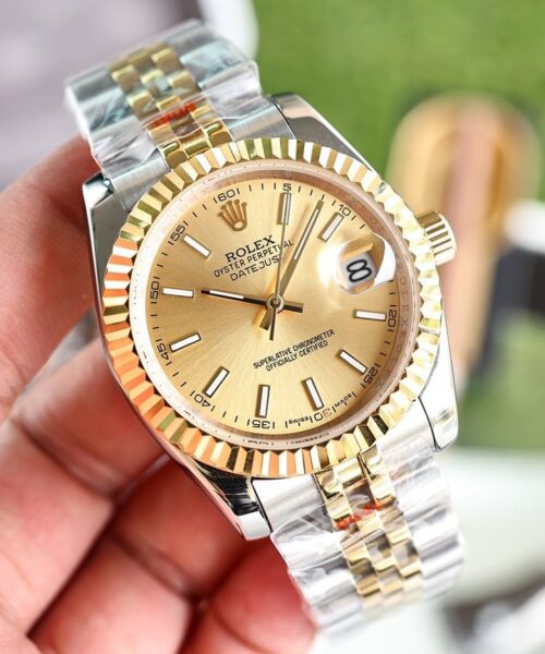 Rolex Datejust 36mm Silver Toned For Men 179174
