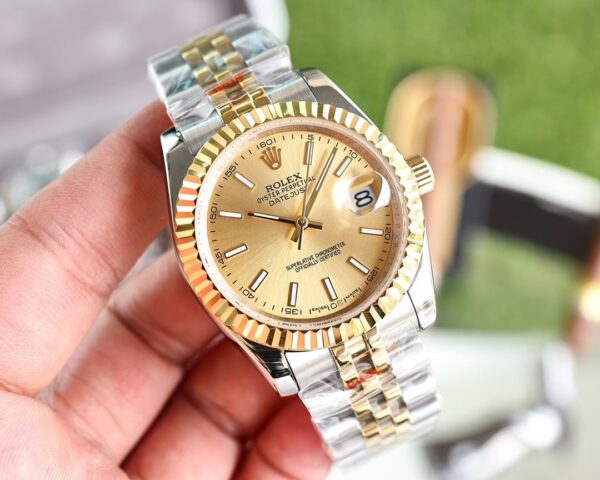Rolex Datejust 36mm Silver Toned For Men 179174