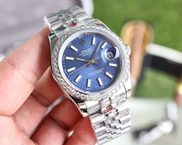 Rolex Datejust 36mm Silver Toned For Men
