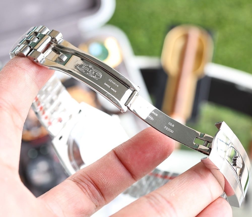 Rolex Datejust 36mm Silver Toned For Men Mint Green (Jubilee) 126300