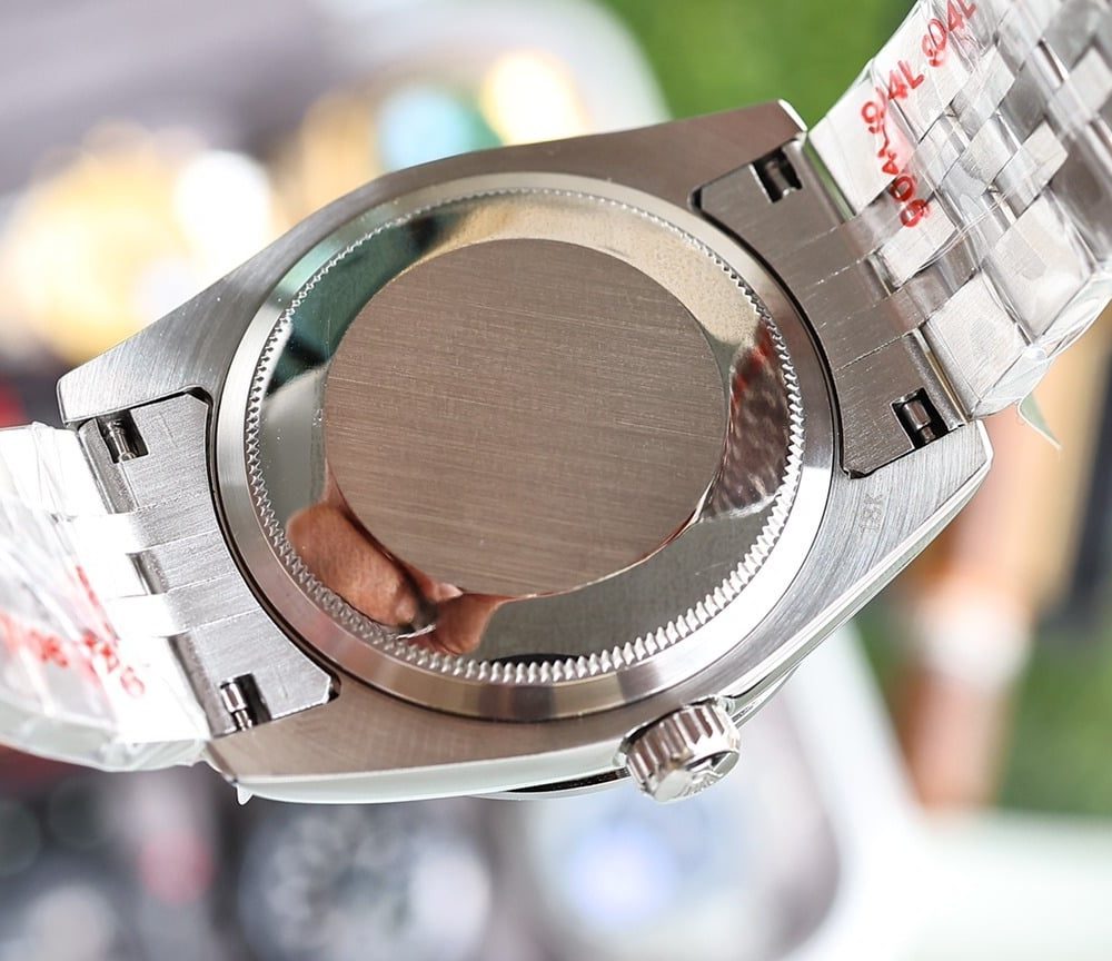 Rolex Datejust 36mm Silver Toned For Men Mint Green (Jubilee) 126300