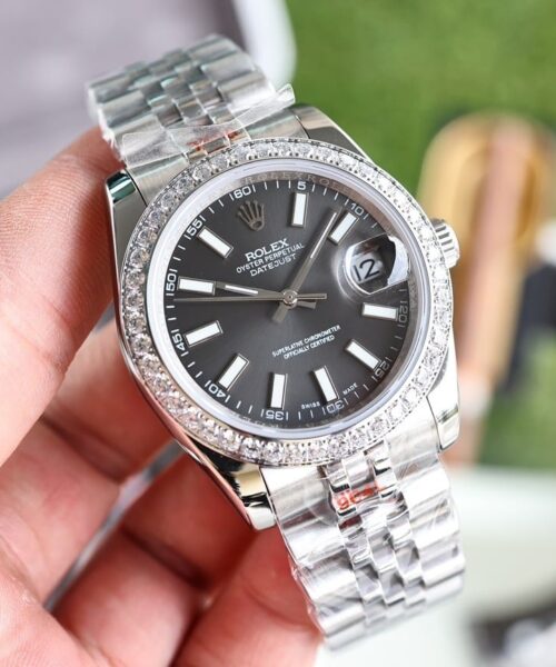 Rolex Datejust 36mm Silver Toned For Men