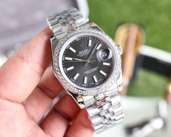 Rolex Datejust 36mm Silver Toned For Men