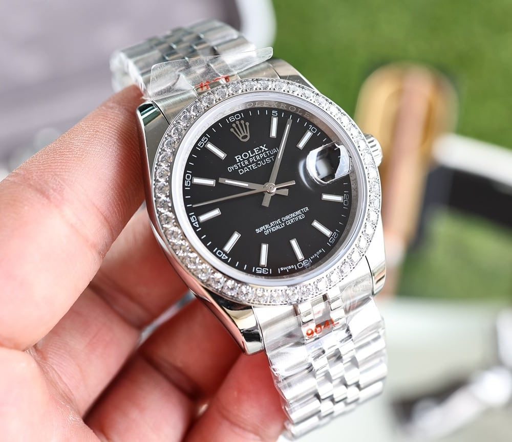 Rolex Datejust 36mm Silver Toned For Men