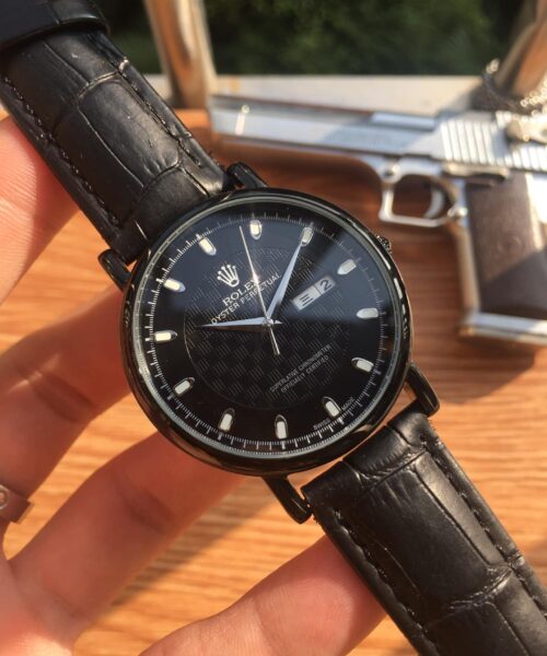 Rolex Datejust 41 Black Metal Toned For Men