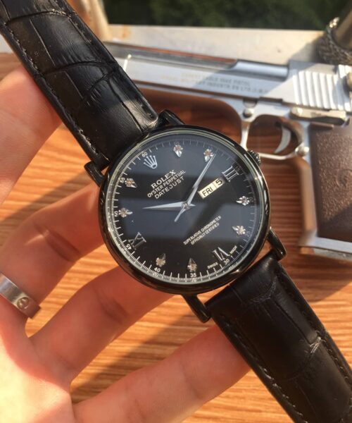 Rolex Datejust 41 Black Metal Toned For Men