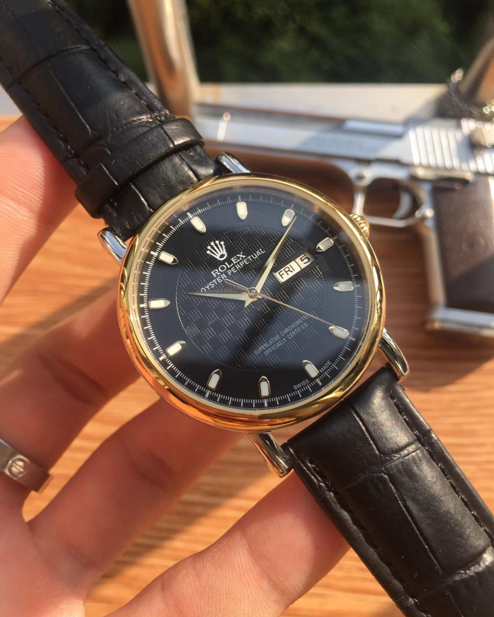 Rolex Datejust 41 Gold Toned For Men