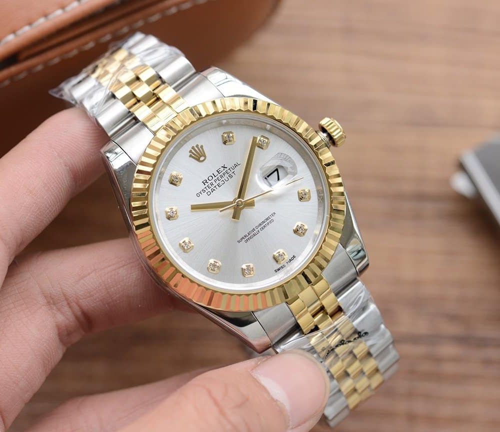 Rolex Datejust 41 Silver Toned For Men 116203