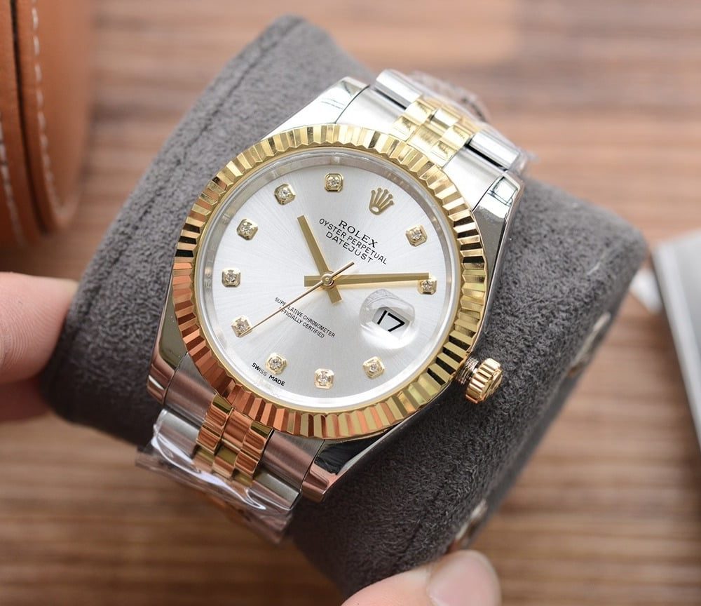 Rolex Datejust 41 Silver Toned For Men 116203