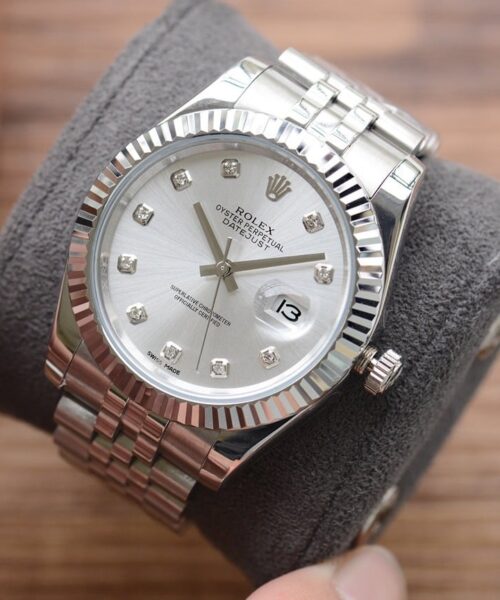 Rolex Datejust 41 Silver Toned For Men 79174