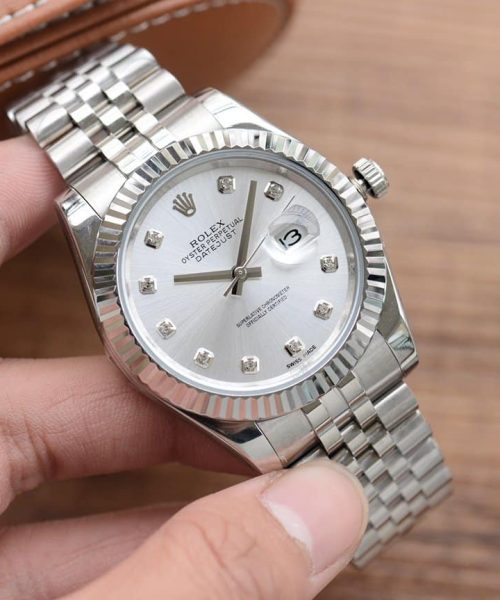 Rolex Datejust 41 Silver Toned For Men 79174