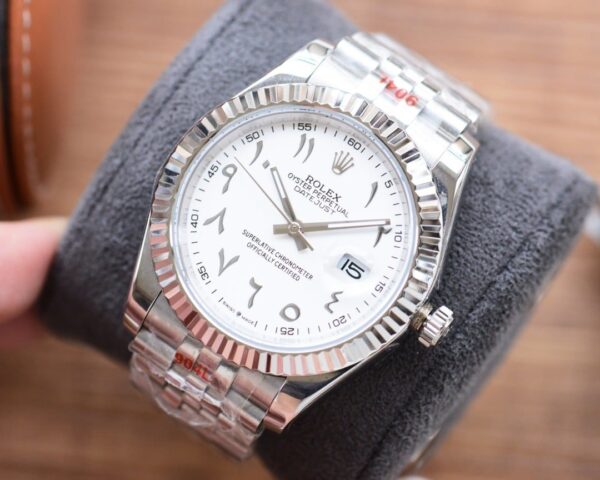Rolex Datejust 41 Silver Toned For Men