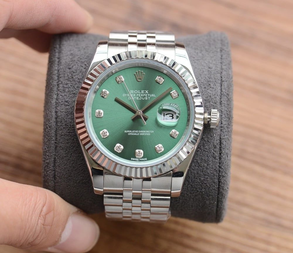 Rolex Datejust 41 Silver Toned For Men