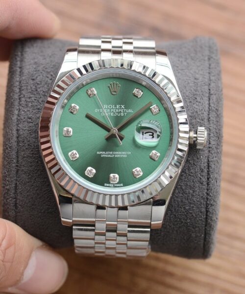 Rolex Datejust 41 Silver Toned For Men