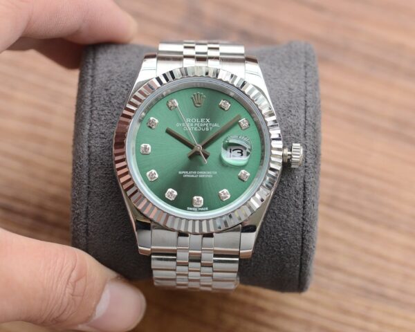 Rolex Datejust 41 Silver Toned For Men