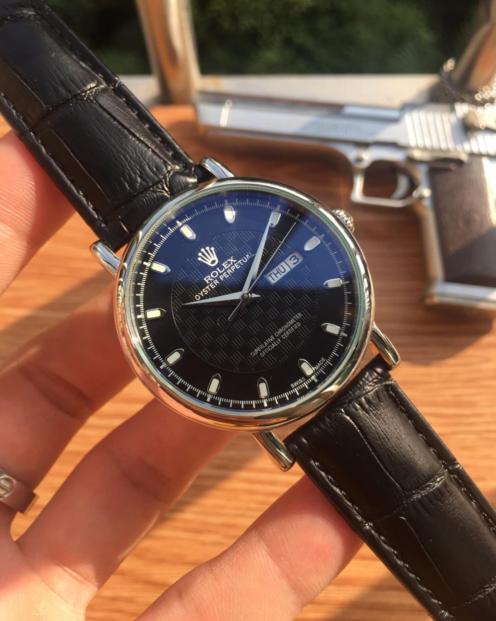 Rolex Datejust 41 Silver Toned For Men