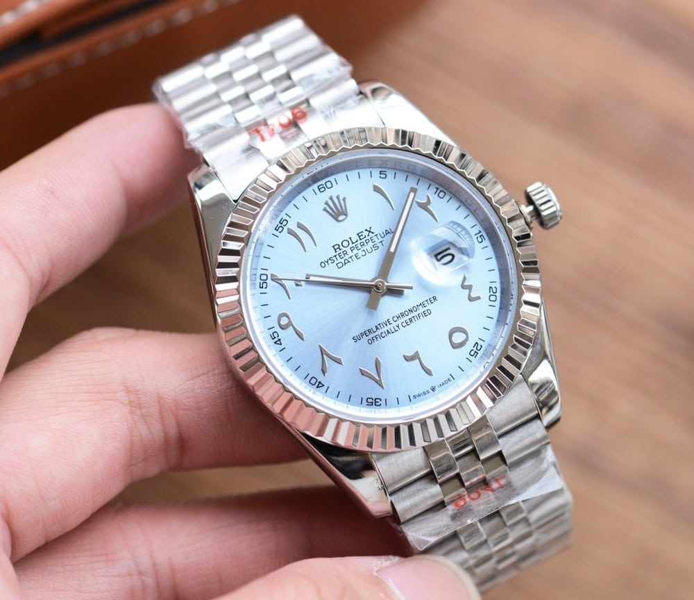 Rolex Datejust 41 Silver Toned For Men