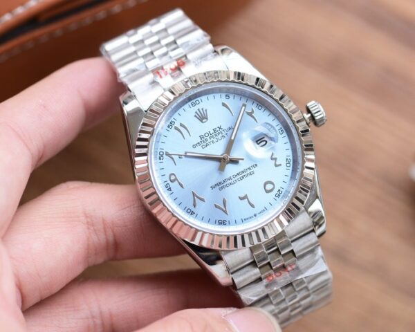 Rolex Datejust 41 Silver Toned For Men