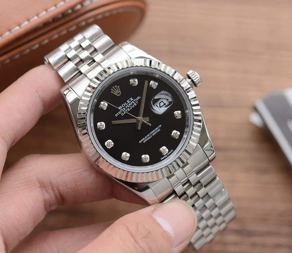 Rolex Datejust 41 Silver Toned For Men