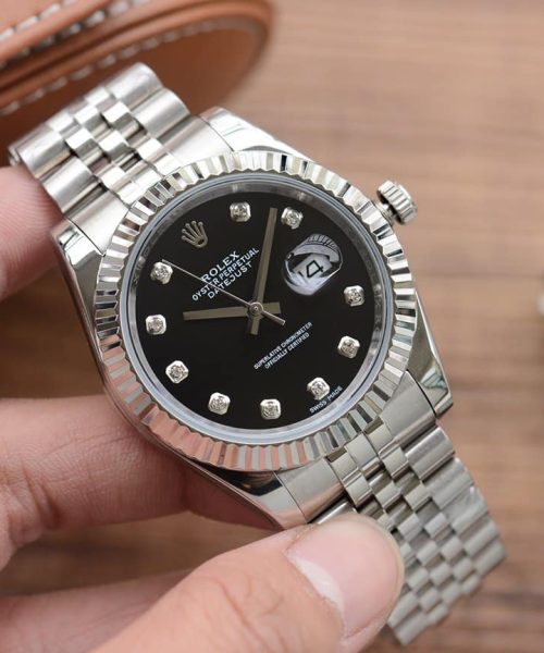 Rolex Datejust 41 Silver Toned For Men