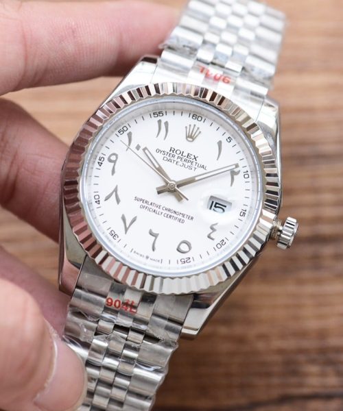 Rolex Datejust 41 Silver Toned For Men