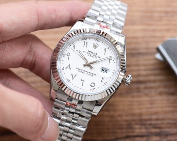 Rolex Datejust 41 Silver Toned For Men