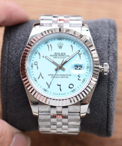Rolex Datejust 41 Silver Toned For Men
